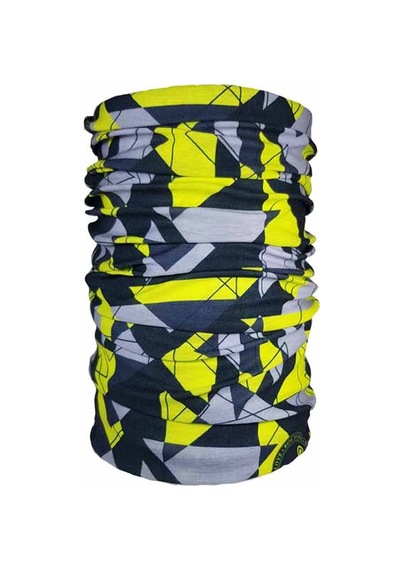 Ride To Love Yellow Geometrik Bandana Siyah - Sarı