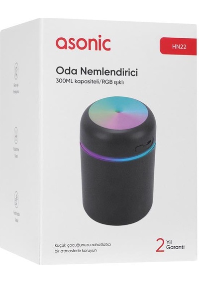 Asonic HN22 2 W 300 ML RGB Mini Oda Nemlendirici