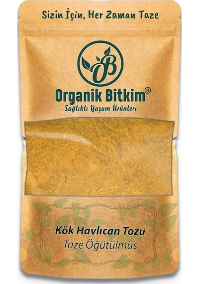 Organik Bitkim Toz Kök Havlıcan (Öğütülmüş) 250 G