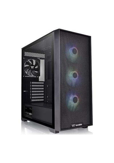 Thermaltake H390 Tg 650w 80plus Bronze Argb 4x120mm Fanlı Midt Atx Siyah Oyuncu Kasası