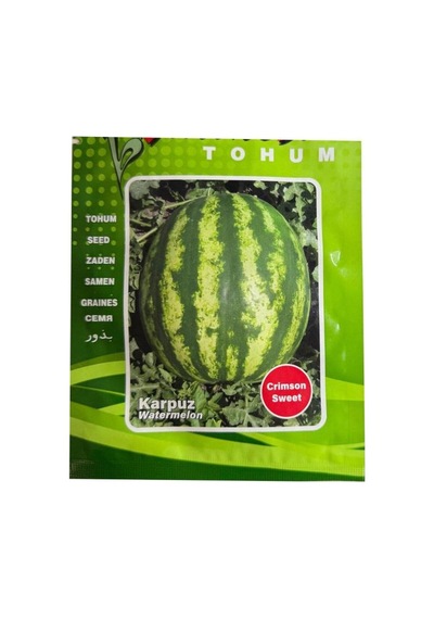 1001naturel Crimson Sweet Karpuz Tohumu 10 Gram - Gönen Tan Kavunu Tohumu 10 Gram