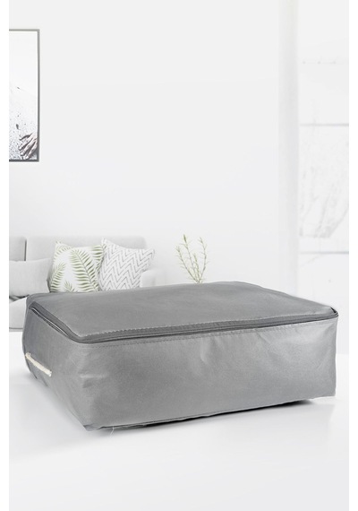 8'li Set 53x44x20 Cm Home Organizer Çekyat & Baza Altı Düzenleyici Hurç Gri
