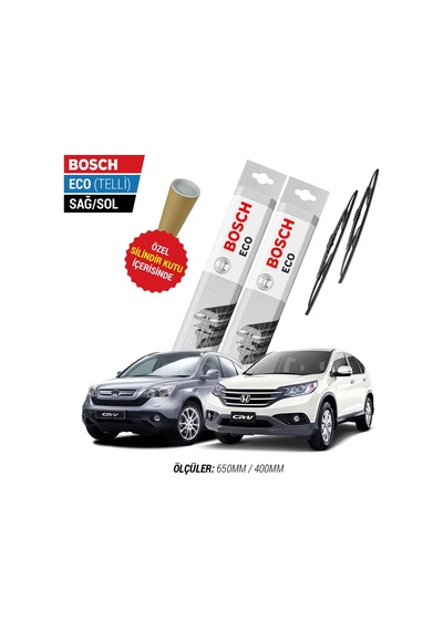 Honda Crv Silecek Takımı 2007-2022 Bosch Eco
