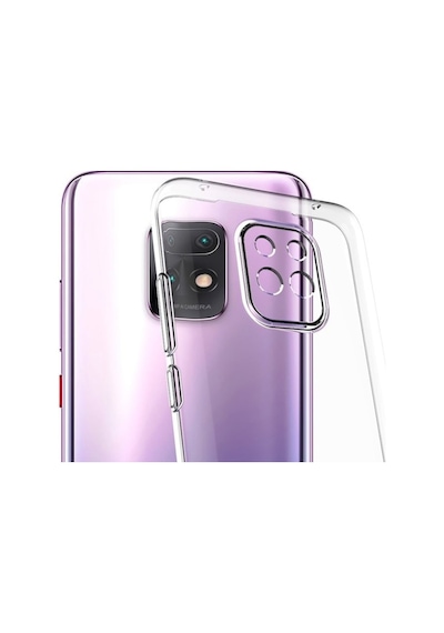Xiaomi Redmi Note 9 Pro Kılıf Kamera Korumalı Silikon Renksiz Şeffaf