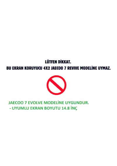 Jaecoo7 Evolve 14.8 İnç Navigasyon Ve Dijital Gösterge Uyumlu Nan