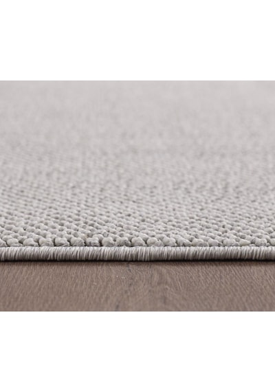 Yumuşak Bukleli Sisal Jüt Salon Oturma Odası Gümüş Renkli Halı Gümüş