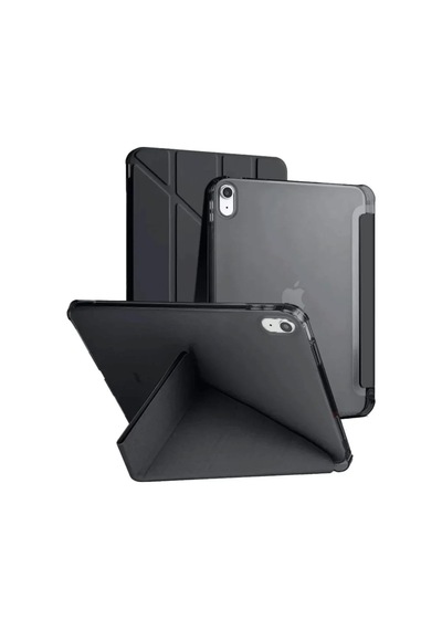 Mey İthalat Apple iPad 2025 10.9 10.nesil A16 Kılıf Kalemlikli Mars Tablet Kılıfı - Siyah