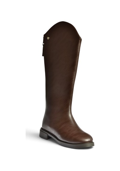 Fox Shoes Z973286109 Kahverengi Düz Taban Klasik Kadın Çizme