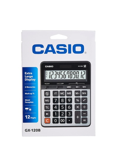 Gx-120b-w-dc Casio Value Serisi Hesap Makinesi Çok Renkli