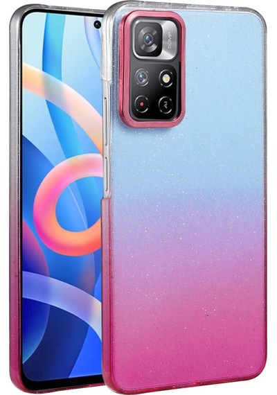 Xiaomi Redmi Note 11 Pro Uyumlu Glossy Kapak - Pembe