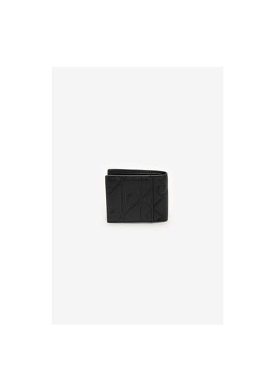 Calvin Klein Xl Emblem Aop Emboss Erkek Cüzdan Siyah-16194