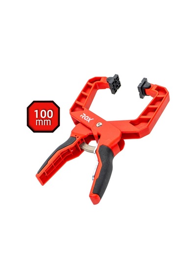 Rox 0355 Cırcırlı Hızlı Mandal Tip Kıskaç İşkence 100 Mm