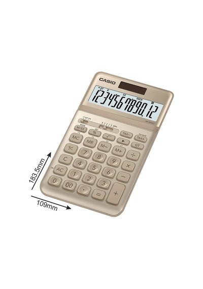 Casıo Jw-200sc-gd Masa Tipi 12 Hane Hesap Makinesi 124-Pembe