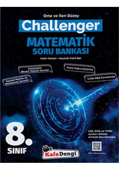 Kafa Dengi Yayınları 8. Sınıf LGS Matematik Challenger Soru Banka