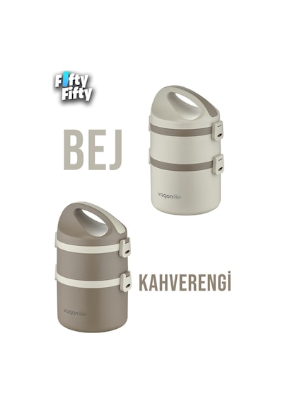 Vagonlife 1800 Ml İki Kat Yuvarlak Paslanmaz Çelik Bento Lunch Box Yeni Nesil Sefer Tası-fflbox40130 Vagonlife 1800 Ml İki Kat Yuvarlak Paslanmaz Çelik Bento Lunch Box Yeni Nesil Sefer Tası-fflbox40130