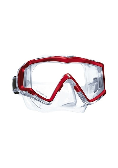Scubapro Crystal Vu Maske Kırmızı