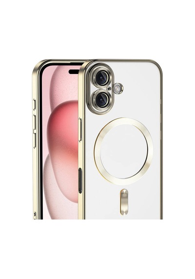 Apple iPhone Uyumlu 17 Kross Magneticsafe - Kapak - Gold