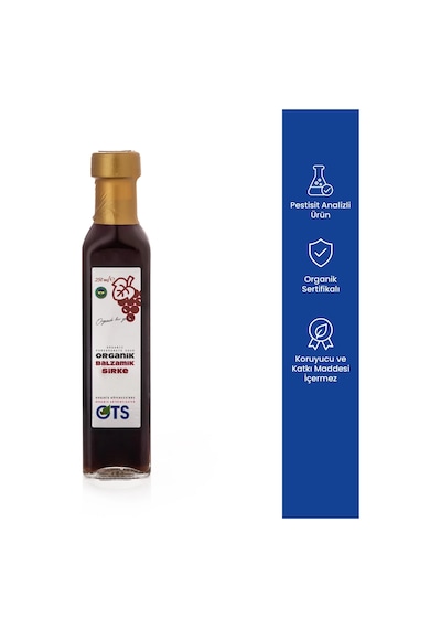 Ots Organik Balzamik Sirke 250 ML