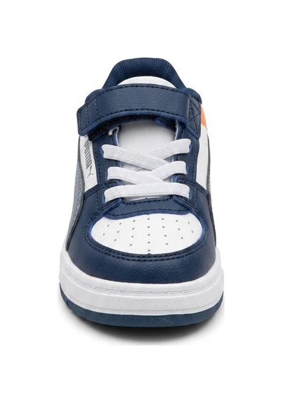 Puma 406892 01 Caven Iıı Block Ac+ınf Beyaz-lacivert-turuncu Çocu