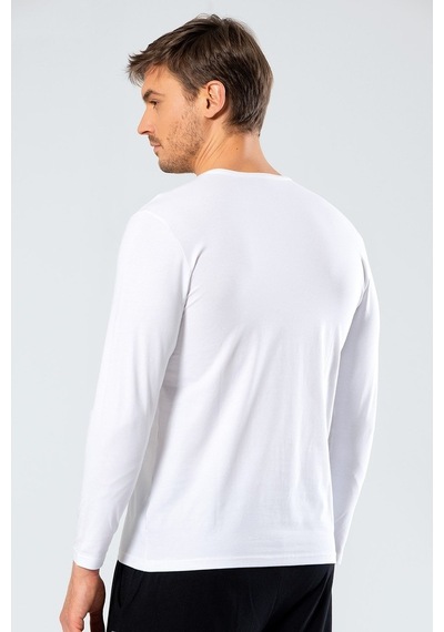 Cacharel Erkek V Yaka Uzun Kollu T-Shirt - 520618870