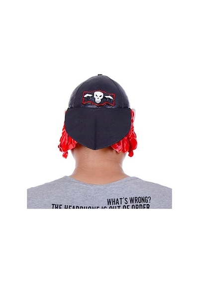 Lateks Şapkalı Gözlüklü Beyaz Maske