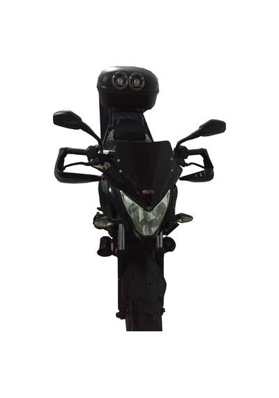 Gp Kompozit Bajaj Pulsar Ns 200 2011-2024 Uyumlu Spor Cam Siyah Std