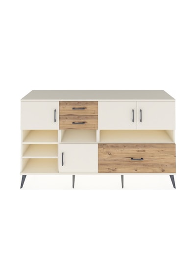 Kronos Konsol 7 Raflı 3 Çekmeceli 4 Kapaklı 176x59x99 Aytaşı-ayta Aytaşı-aytaşı/çam