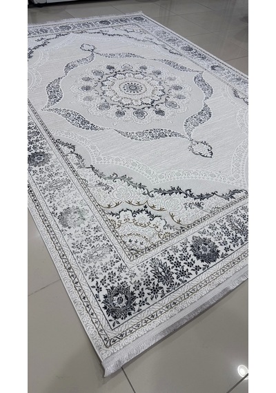 Safyün Halı Kadife Kf501 Gri 200 X 290 Renkli