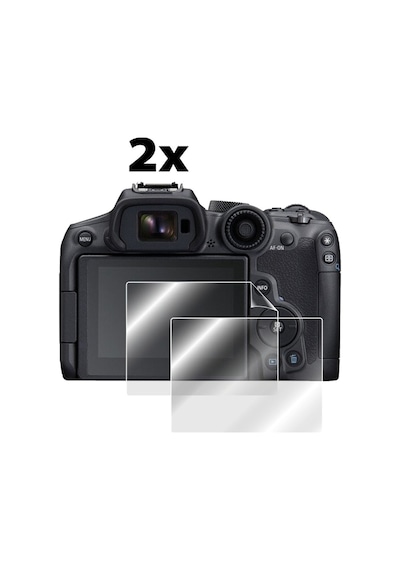 IPG Canon EOS R7 Mirrorless Kamera Görünmez Ekran Koruyucu (2 Adet)