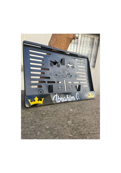 Motor Plakalık Isimli Kişiye Özel Lazer Kesim Takmatik Pleksi 1 Adet - 620457888