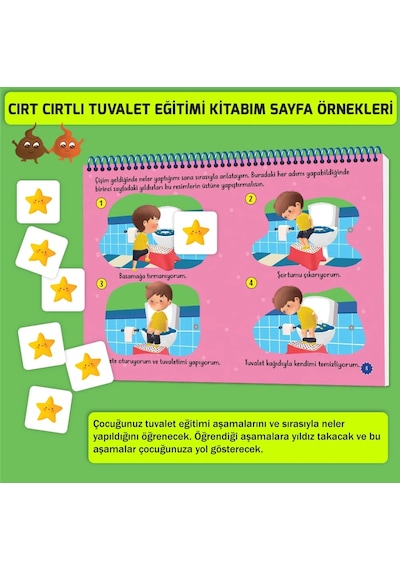 Cırt Cırtlı Kitap - Tuvalet Eğitimi