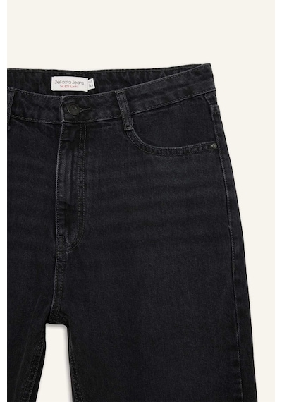 Defacto 90s Slım Fıt Dar Paça Jean Yıkamalı Pantolon D8587ax26spnm40 Siyah-nm40