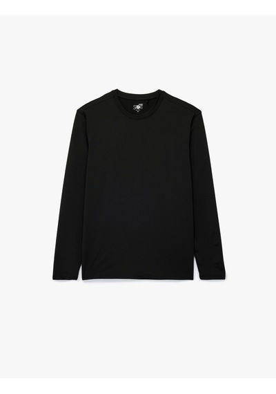 Koton Tshırt Ls Siyah 7wam10006nk