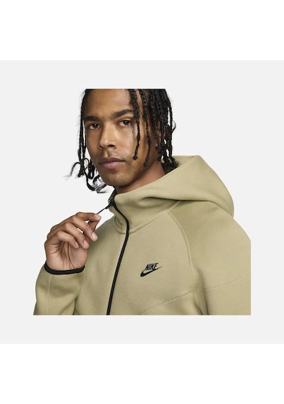 Nike Sportswear Tech Fleece Windrunner Full-zip Hoodie Erkek Sweatshirt-fb2921-277 Siyah
