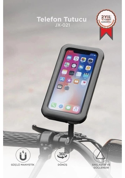 Özel Seri Torima Telefon Tutucu Jx021 Siyah Gidon Donanım Sürüş