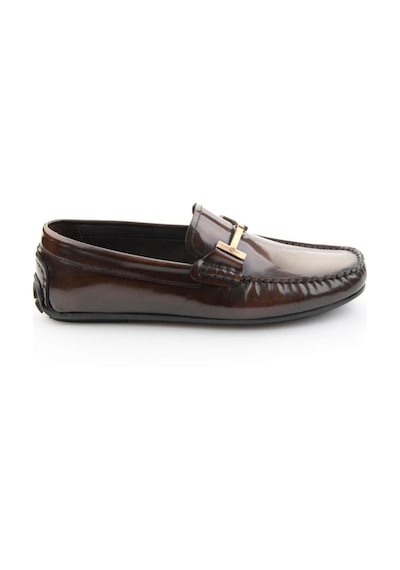 Kahve Hakiki Deri Erkek Loafer Ayakkabı E01648504214