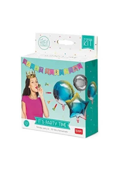 - Doğum Günü Kutlaması, 1 Çelenk, 1 Taç, 4 Trompet, 5 Balon Balonu, Balon Şişirmek İçin Pipet 256