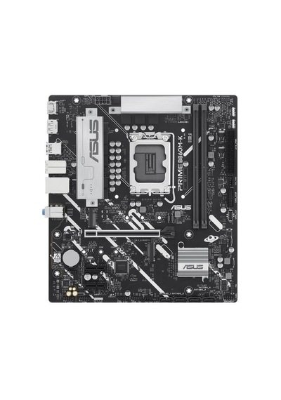 Asus Prıme B860m-k Ddr5 8800mt/s 1xhdmı 1xdp 2xm.2 Usb 3.2 Matx 1851p Intel Ultra Processors Serıes 2 -136221