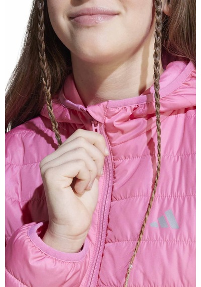 Adidas J Ess L Pad Jkt Pembe Unisex Çocuk Ceket Pembe