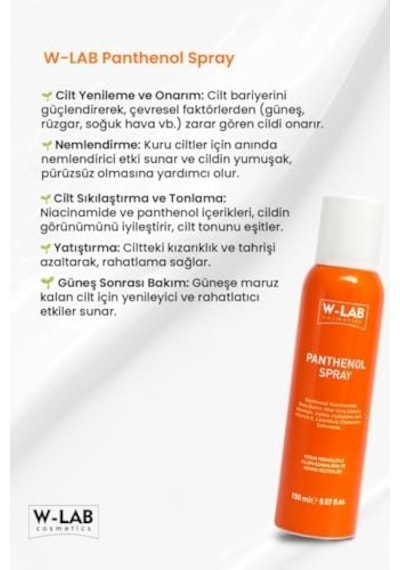 Panthenol Sprey 150 Ml