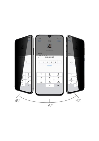 Xiaomi Redmi 12c Hayalet Ekran Koruyucu Davin Privacy Seramik Ekran Filmi