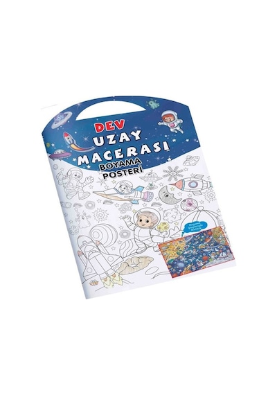 Dev Uzay Macerası - Boyama Posteri