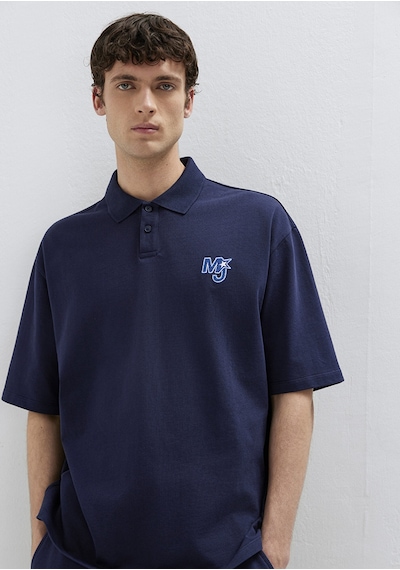 Mavi - Mj Patch Logo Lacivert Polo Tişört 0613326-70497 Mavi - Mj Patch Logo Lacivert Polo Tişört 0613326-70497