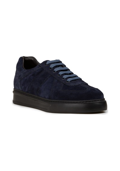 Deery Erkek Süet Lacivert Sneaker Ayakkabı - 02017mlcvp01 Lacivert