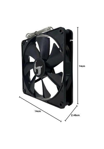 Bgears B-blaster 140 Mm 2 Ball Kasa Fanı Genel