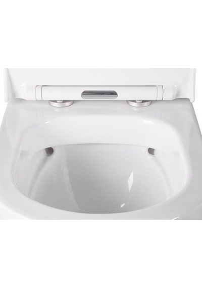 İdevit Btw Alfa Rimless Kanalsız Duvara Sıfır Klozet Takım Dahil-Pp Soft
