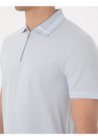 Pierre Cardin Erkek Açık Mavi Tişört 50302607-vr003 Açik Mavi