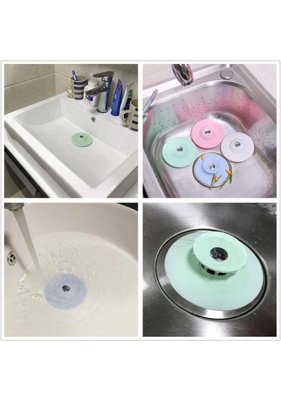 Küvet Lavabo Banyo Tıkacı Süzgeci Gider Tıkacı 2 Kademeli Tıkaç