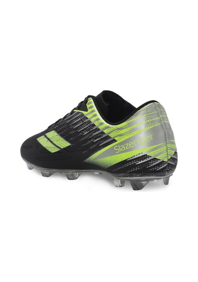 Slazenger CAMBLY KR Erkek Halı Saha Siyah / Yeşil Futbol Ayakkabısı