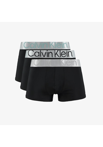 Calvin Klein Low Rise Trunk 3pk Erkek Siyah Boxer Düz 000nb3074a Siyah